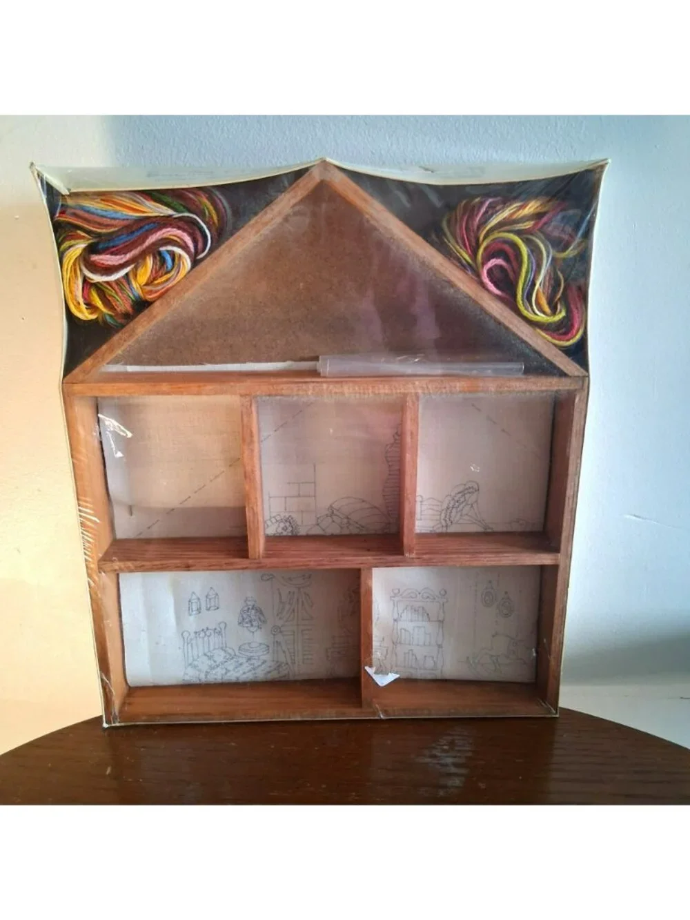 Bucilla Creative Needlecraft Kit No Place Like Home Shadow Box 13